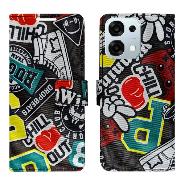 Chill_Black_Flip_Cover_for_Oppo_F31_5G|_Leather_Finish|Shock_Proof|Magnetic_Clouser_Compatible_with_Oppo_F31_5G_(Black)