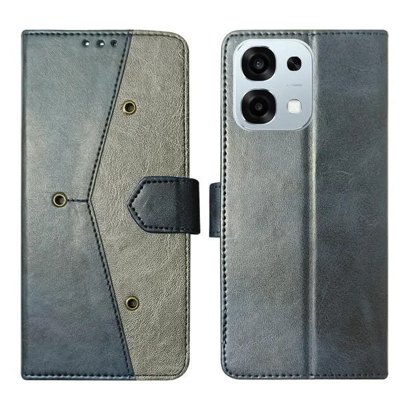 Kite_Blue_Flip_Cover_for_Oppo_F31_5G|_Leather_Finish|Shock_Proof|Magnetic_Clouser_Compatible_with_Oppo_F31_5G_(Blue)