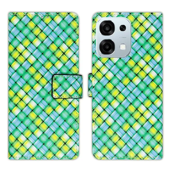 Mat_Green_Flip_Cover_for_Oppo_F31_5G|_Leather_Finish|Shock_Proof|Magnetic_Clouser_Compatible_with_Oppo_F31_5G_(Green)