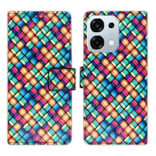 Mat_Mix_Flip_Cover_for_Oppo_F31_5G|_Leather_Finish|Shock_Proof|Magnetic_Clouser_Compatible_with_Oppo_F31_5G_(Multicolor)