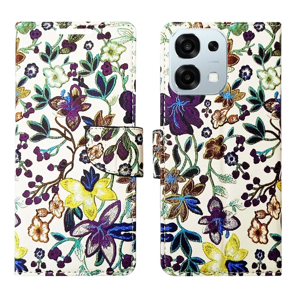 Purple_Pattern_Flip_Cover_for_Oppo_F31_5G|_Leather_Finish|Shock_Proof|Magnetic_Clouser_Compatible_with_Oppo_F31_5G_(Purple)