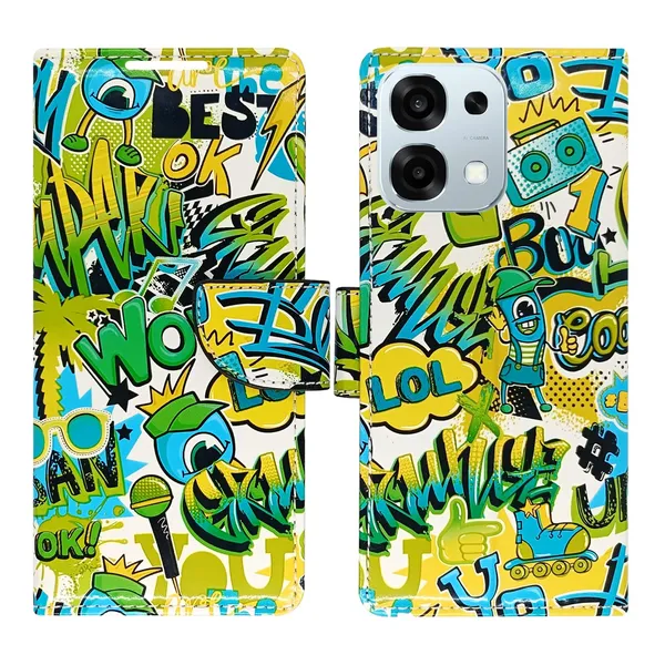 Wow_Green_Flip_Cover_for_Oppo_F31_5G|_Leather_Finish|Shock_Proof|Magnetic_Clouser_Compatible_with_Oppo_F31_5G_(Green)