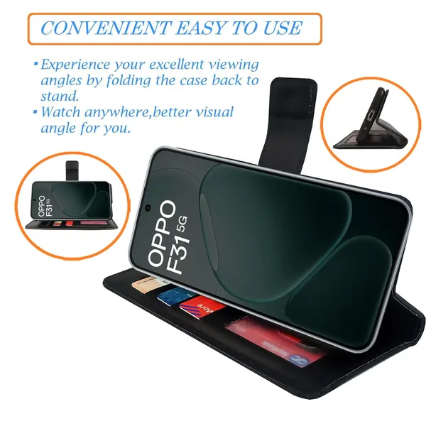 Black_GP_Flip_Cover_for_Oppo_F31_5G|_Leather_Finish|Shock_Proof|Magnetic_Clouser_Compatible_with_Oppo_F31_5G_(Black)