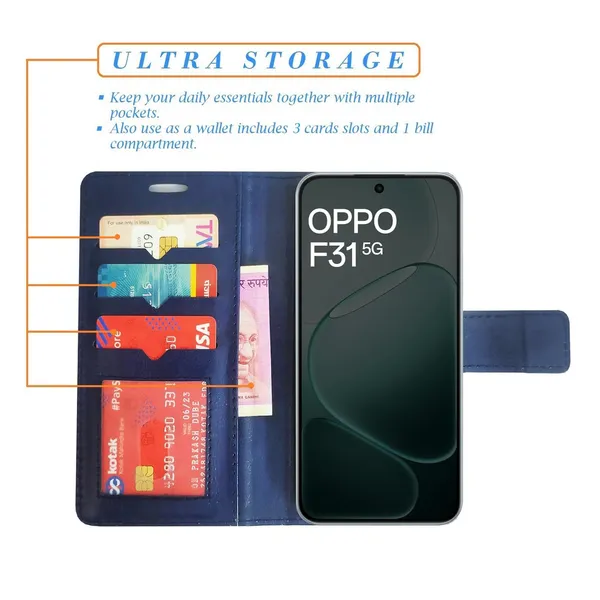 Blue_GP_Flip_Cover_for_Oppo_F31_5G|_Leather_Finish|Shock_Proof|Magnetic_Clouser_Compatible_with_Oppo_F31_5G_(Blue)