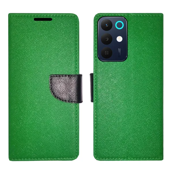 Green_MRC_Flip_Cover_for_Realme_15X_5G|_Leather_Finish|Shock_Proof|Magnetic_Clouser_Compatible_with_Realme_15X_5G_(Green)
