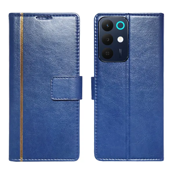 Blue_GP_Flip_Cover_for_Realme_15X_5G|_Leather_Finish|Shock_Proof|Magnetic_Clouser_Compatible_with_Realme_15X_5G_(Blue)