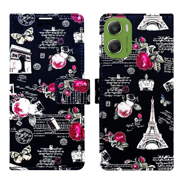Black_Tower_Flip_Cover_for_Moto_G06_Power|_Leather_Finish|Shock_Proof|Magnetic_Clouser_Compatible_with_Moto_G06_Power_(Black)
