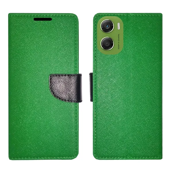 Green_MRC_Flip_Cover_for_Moto_G06_Power|_Leather_Finish|Shock_Proof|Magnetic_Clouser_Compatible_with_Moto_G06_Power_(Green)