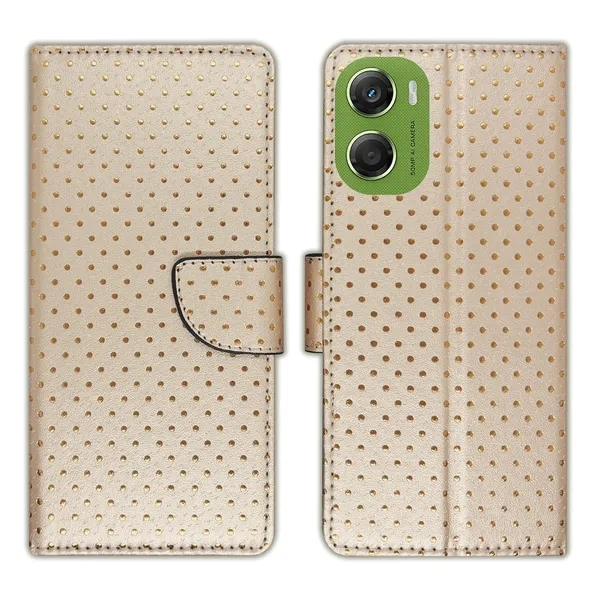 Skin_Dot_Flip_Cover_for_Moto_G06_Power|_Leather_Finish|Shock_Proof|Magnetic_Clouser_Compatible_with_Moto_G06_Power_(Brown)