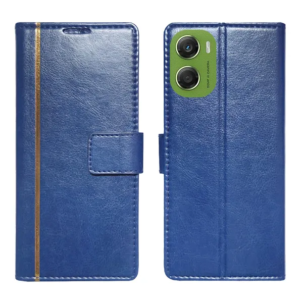 Blue_GP_Flip_Cover_for_Moto_G06_Power|_Leather_Finish|Shock_Proof|Magnetic_Clouser_Compatible_with_Moto_G06_Power_(Blue)
