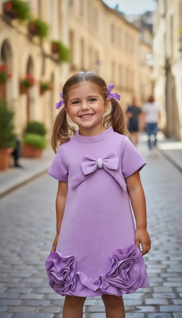 MAUVE_SCUBA_DRESS_WITH_BOW_AND_FLOWER