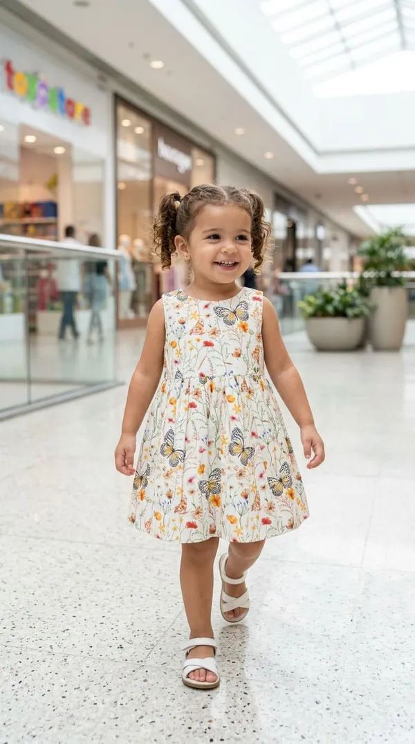 Multicolor_Cotton_Butterfly_Print_Sleeveless_Summer_Dress_For_Girls