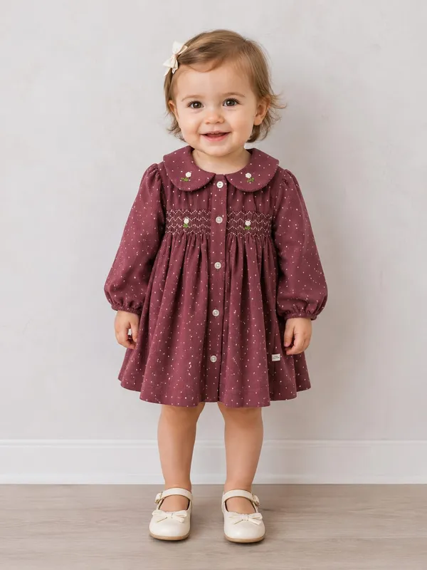 MAROON_CORDROI_BABY_FROCK