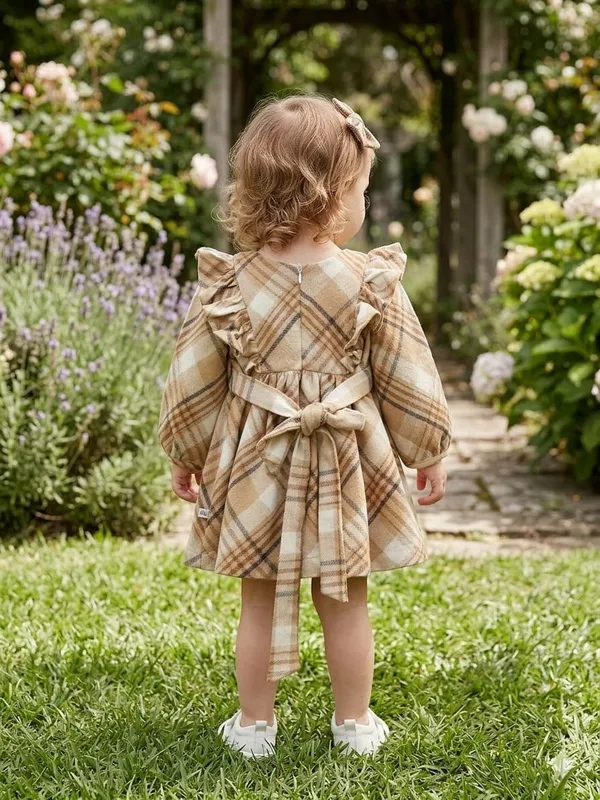 BROWN_CORDROI_BABY_FROCK