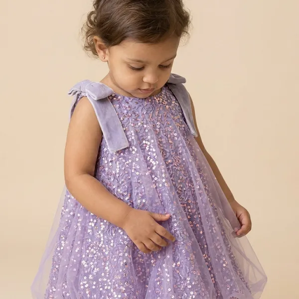 Purple_Cotton_Sparkly_Sequin_Party_Dress_With_Tulle_Overlay_For_Girls