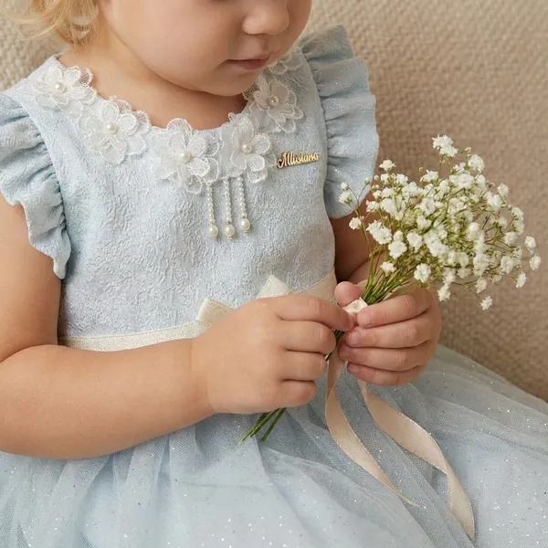 Girls_Light_Blue_Cotton__Floral_Embellishment_Party_Dress_For_Girls
