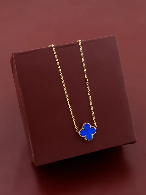 Royal_Blue_&_Golden_Finish_Stainless_Steel_Premium_Necklace_Chain_For_Women