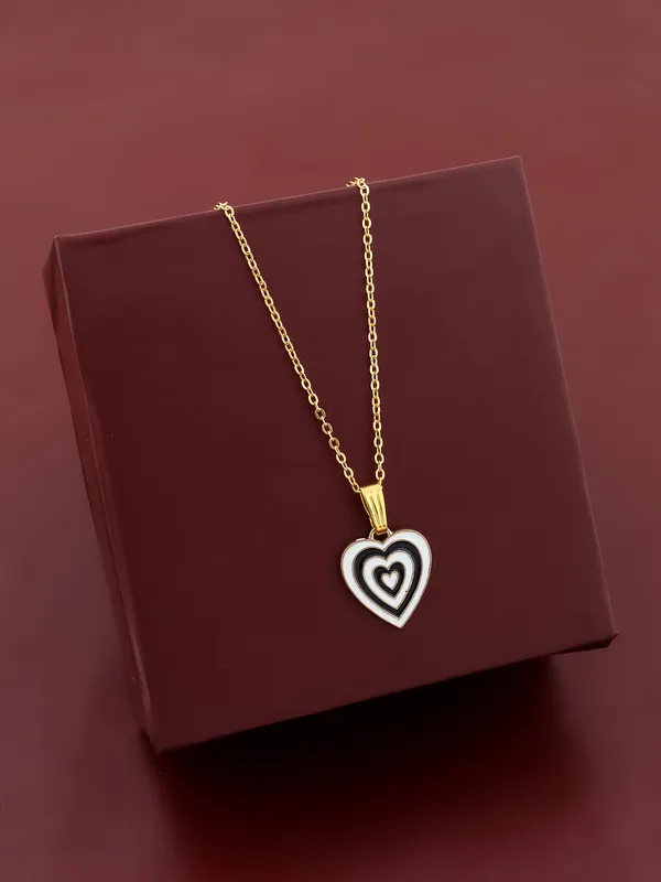Black_&_White_Golden_Finish_Stainless_Steel_Premium_Necklace_Chain_For_Women