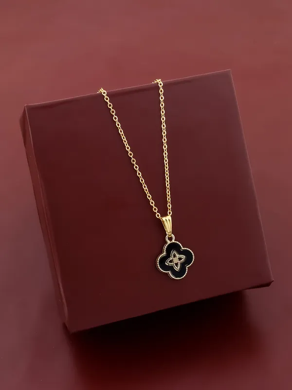 Black_&_Golden_Finish_Stainless_Steel_Premium_Necklace_Chain_For_Women
