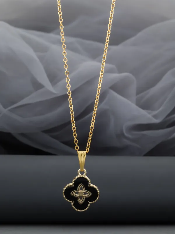 Black_&_Golden_Finish_Stainless_Steel_Premium_Necklace_Chain_For_Women