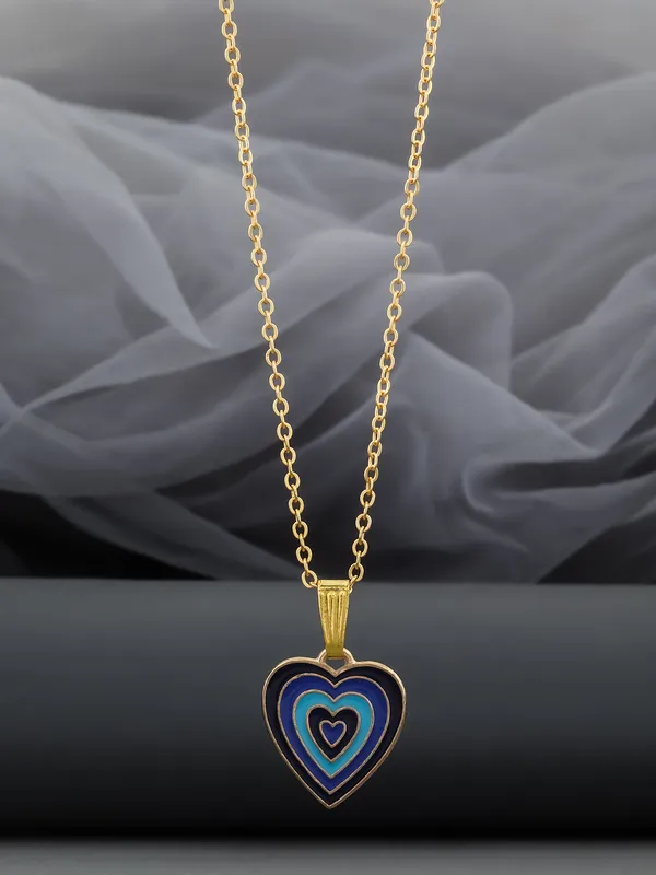 Black_&_Blue_Golden_Finish_Stainless_Steel_Premium_Necklace_Chain_For_Women