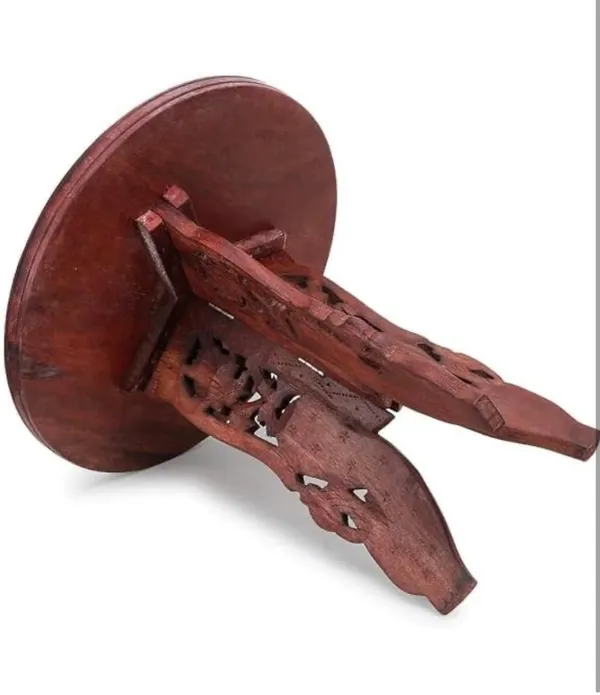 Decoresany_9_inches_kids_favourite_3_legged_full_carved_antique_looktable_suitable_for_kids_room_n_gifts
