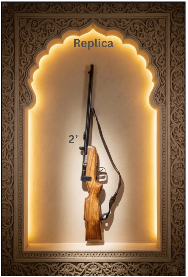 Royal_look_replica_2_feet_,_perfect_to_be_Wall-Mounted_,Rifle_Gun_Decor_Handcrafted_Wood_&_Iron_for_hanging_in_living_room