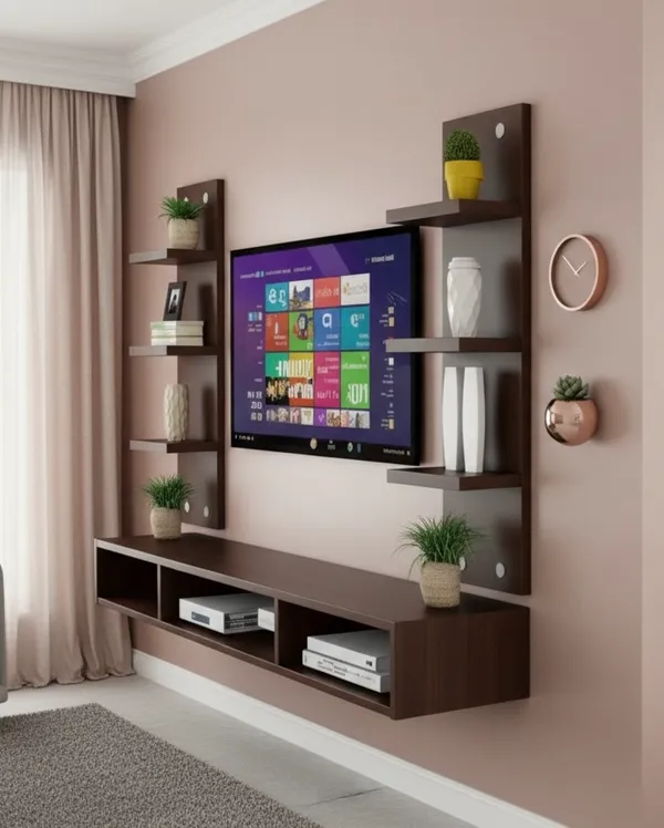 Decoresany_double_pillar_32_inches_TV_cabinet_suitable_for_24_to_40_inches_smart_tv_(Dark_wenge)