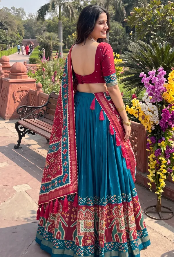 Dola_silk_foil_print_lehenga_choli