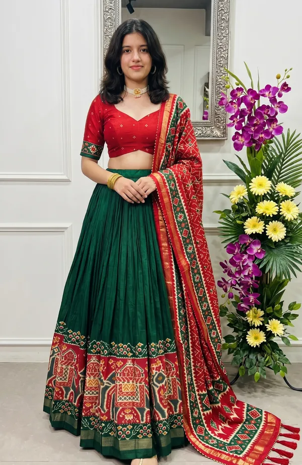 Dola_silk_foil_print_lehenga_choli