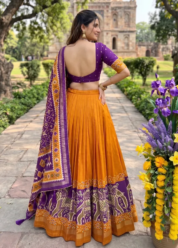 Dola_silk_foil_print_lehenga_choli
