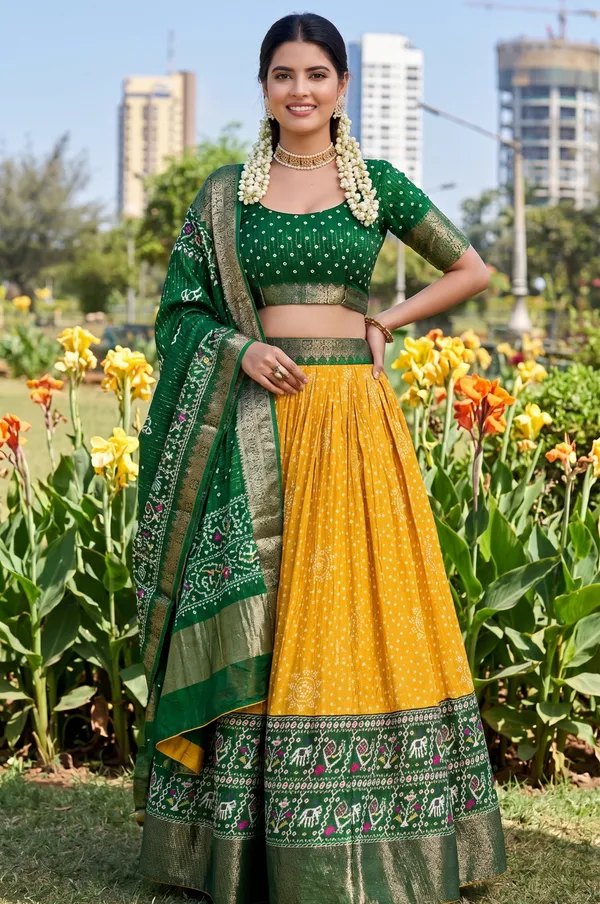 Dola_silk_foil_print_lehenga_choli
