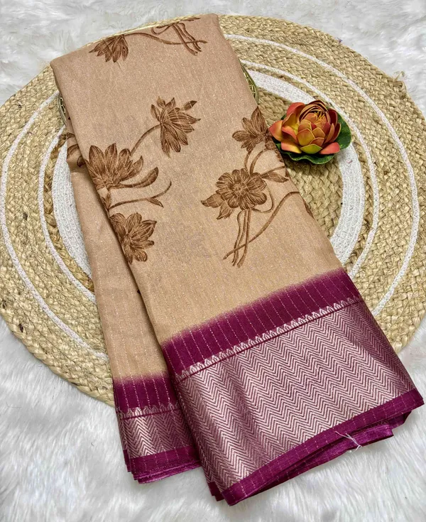 Multicolor_Woven,_Printed_Daily_Wear_Silk_Blend,_Art_Silk_Saree