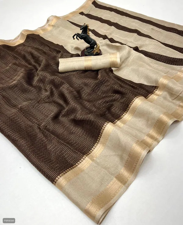 Brown_Woven_Manipuri_Jacquard,_Silk_Blend_Saree