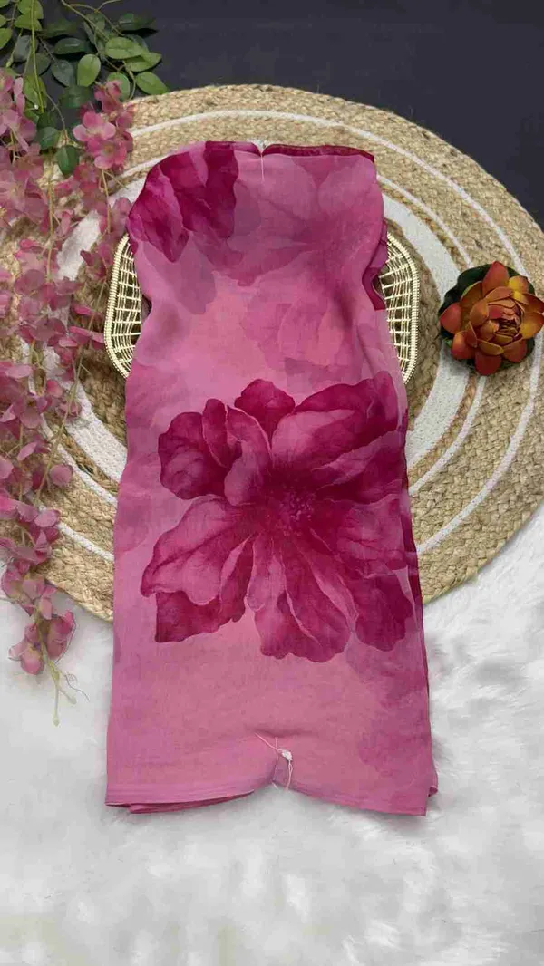 Pink_Floral_Print_Daily_Wear_Georgette_Saree
