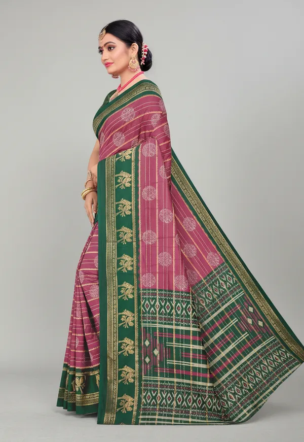 Pink_Printed_Bollywood_Georgette_Saree