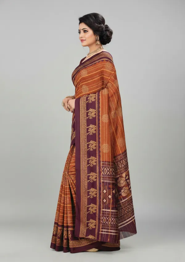 Multicolor_Printed_Bollywood_Georgette_Saree