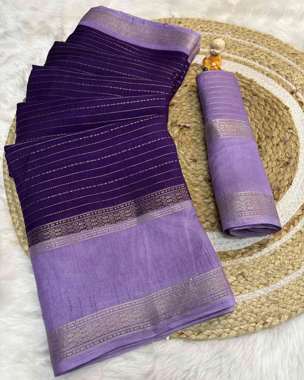 Purple_Woven_Manipuri_Jacquard,_Silk_Blend_Saree