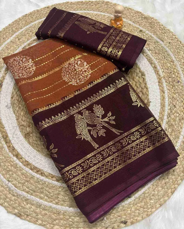 Multicolor_Printed_Bollywood_Georgette_Saree