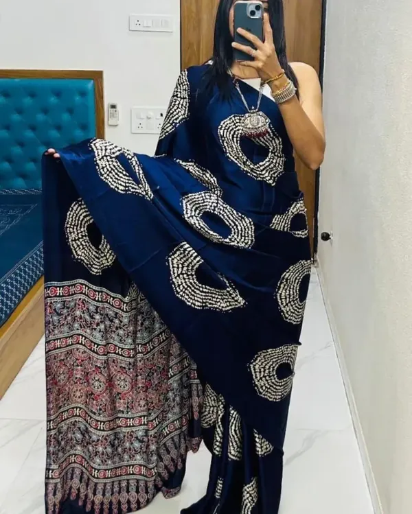 Navy_Blue_Woven_Bollywood_Satin_Saree