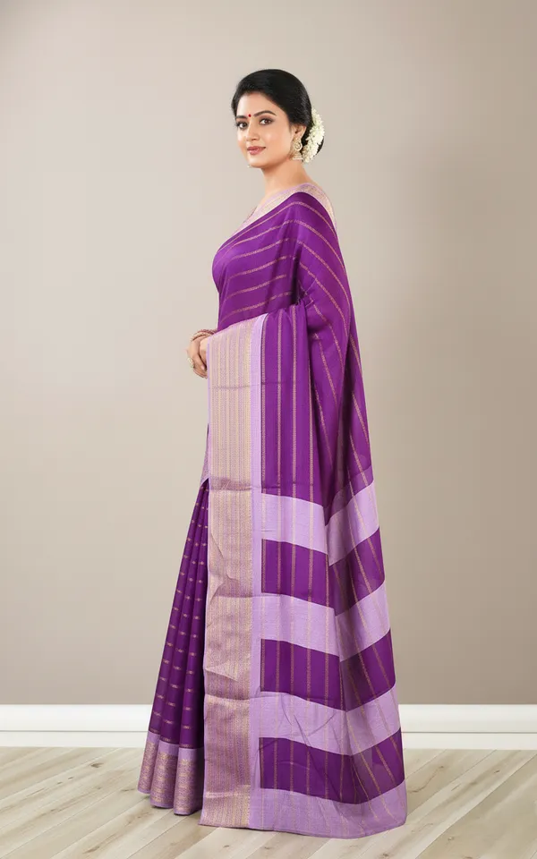 Purple_Woven_Manipuri_Jacquard,_Silk_Blend_Saree