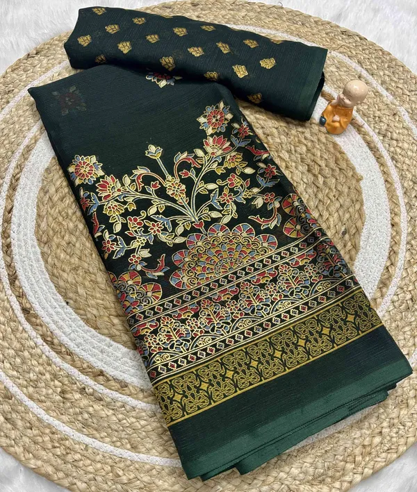 Green_Printed_Bollywood_Georgette_Saree