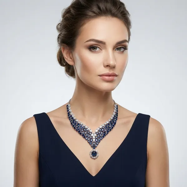 Blue_&_Silver_Stone_Studded_Necklace_Set_With_Earrings
