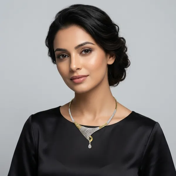 Elegant_American_Diamond_Necklace_Set_With_Matching_Earrings