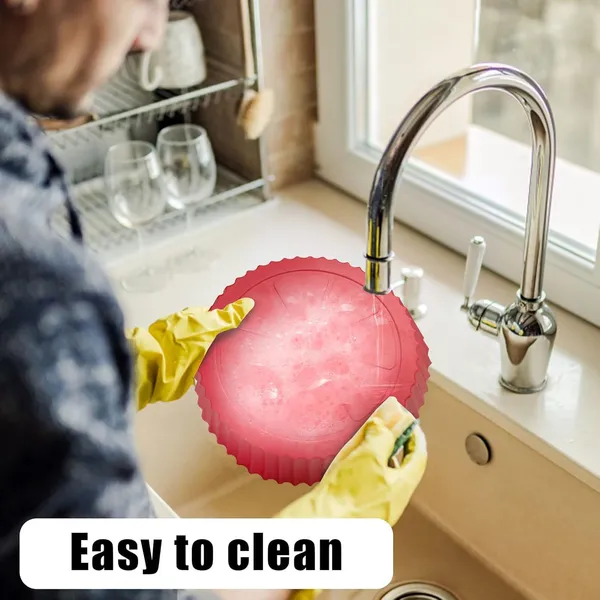 Mix_Washable_Reusable_Silicone_Air_Fryer_Basket_With_Ear_Handles_Nonstick,_Heat-Resistant,_Easy_To_Clean_8"_Any_Colour_Silicone_Tray_For_Air_Fryer_&_Silicone_Air_Fryer_Liner