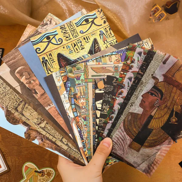 RANDEN_Egypt_Journaling_Kit,_346PCS_Vintage_Scrapbook_&_Stationery_Set_with_Aesthetic_Stickers,_Ephemera_Pack_and_Journal_Supplies_for_Bullet_Journals,_Planners,_Albums_&_Creative_Crafts_(EGYPT)
