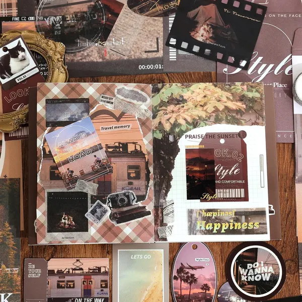 RANDEN_Traveler_Journaling_Kit,_346PCS_Vintage_Scrapbook_&_Stationery_Set_with_Aesthetic_Stickers,_Ephemera_Pack_and_Journal_Supplies_for_Bullet_Journals,_Planners,_Albums_&_Creative_Crafts_(Traveler)