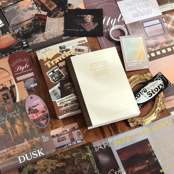 RANDEN_Traveler_Journaling_Kit,_346PCS_Vintage_Scrapbook_&_Stationery_Set_with_Aesthetic_Stickers,_Ephemera_Pack_and_Journal_Supplies_for_Bullet_Journals,_Planners,_Albums_&_Creative_Crafts_(Traveler)