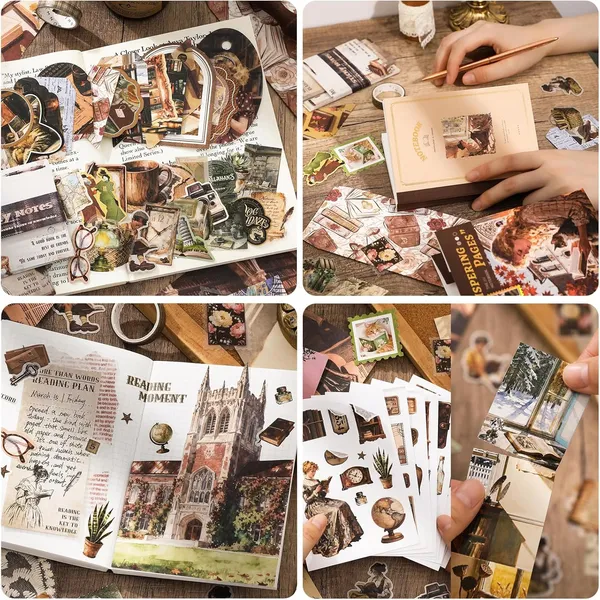RANDEN_Whispering_Journaling_Kit,_346PCS_Vintage_Scrapbook_&_Stationery_Set_with_Aesthetic_Stickers,_Ephemera_Pack_and_Journal_Supplies_for_Bullet_Journals,_Planners,_Albums_&_Creative_Crafts_(WISHPERING)
