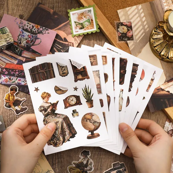 RANDEN_Whispering_Journaling_Kit,_346PCS_Vintage_Scrapbook_&_Stationery_Set_with_Aesthetic_Stickers,_Ephemera_Pack_and_Journal_Supplies_for_Bullet_Journals,_Planners,_Albums_&_Creative_Crafts_(WISHPERING)